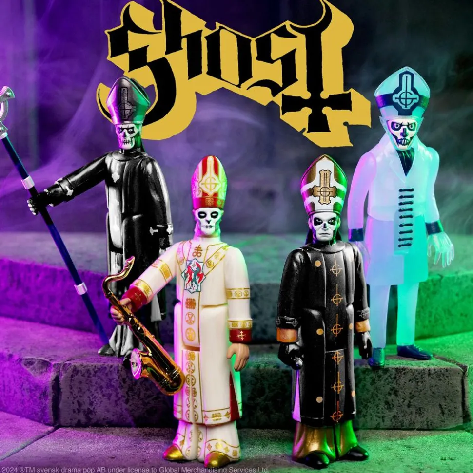 Ghost - Wave 01 Blind Box ReAction 3.75" Action Figure (Display of 12)