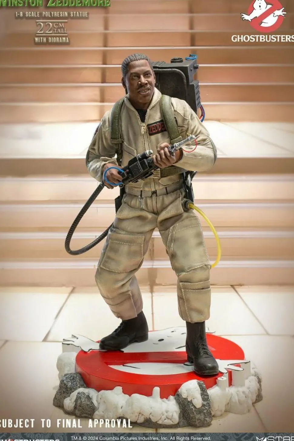 Ghostbusters (1984) - Winston Zeddemore 40th Anniversary 1/8th Scale Statue