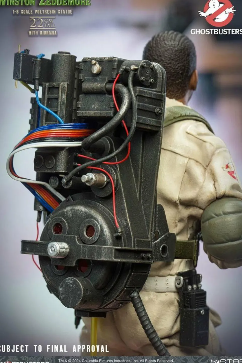 Ghostbusters (1984) - Winston Zeddemore 40th Anniversary 1/8th Scale Statue