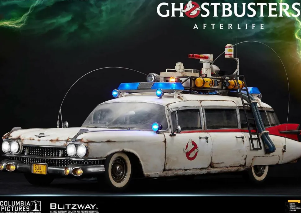 Ghostbusters: Afterlife - Ecto-1 1/6th Scale Action Figure Vehicle Accessory