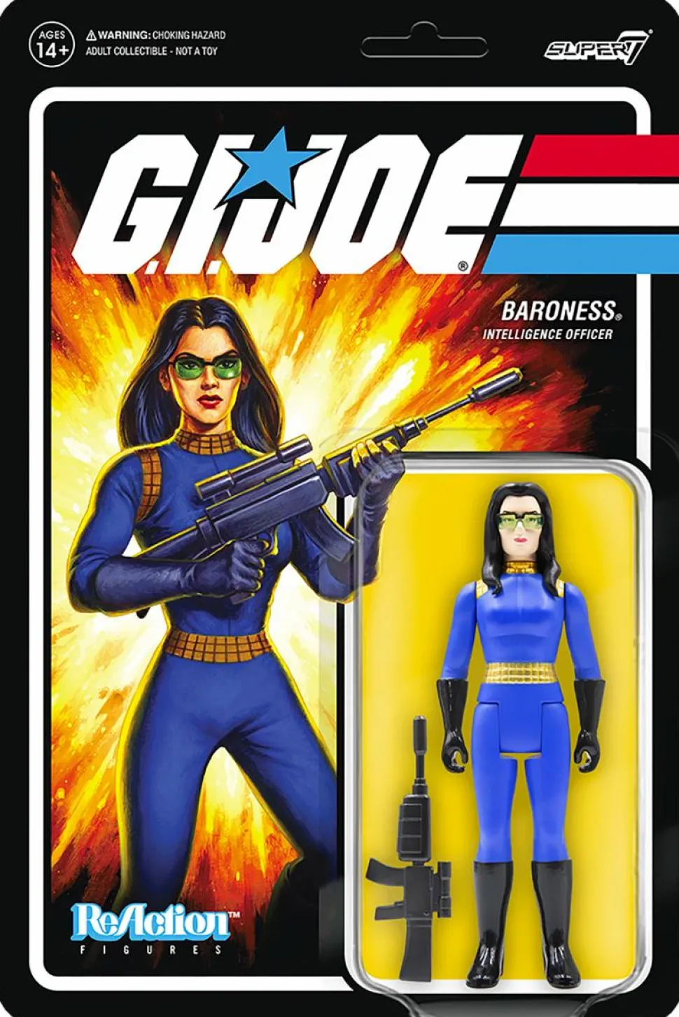 G.I. Joe - Baroness ReAction 3.75” Action Figure