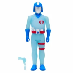 G.I. Joe - Cobra Commander Glow Patrol Glow-in-the-Dark ReAction 3.75” Action Figure