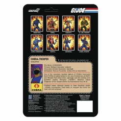 G.I. Joe - Cobra Trooper Y-Back ReAction 3.75” Action Figure