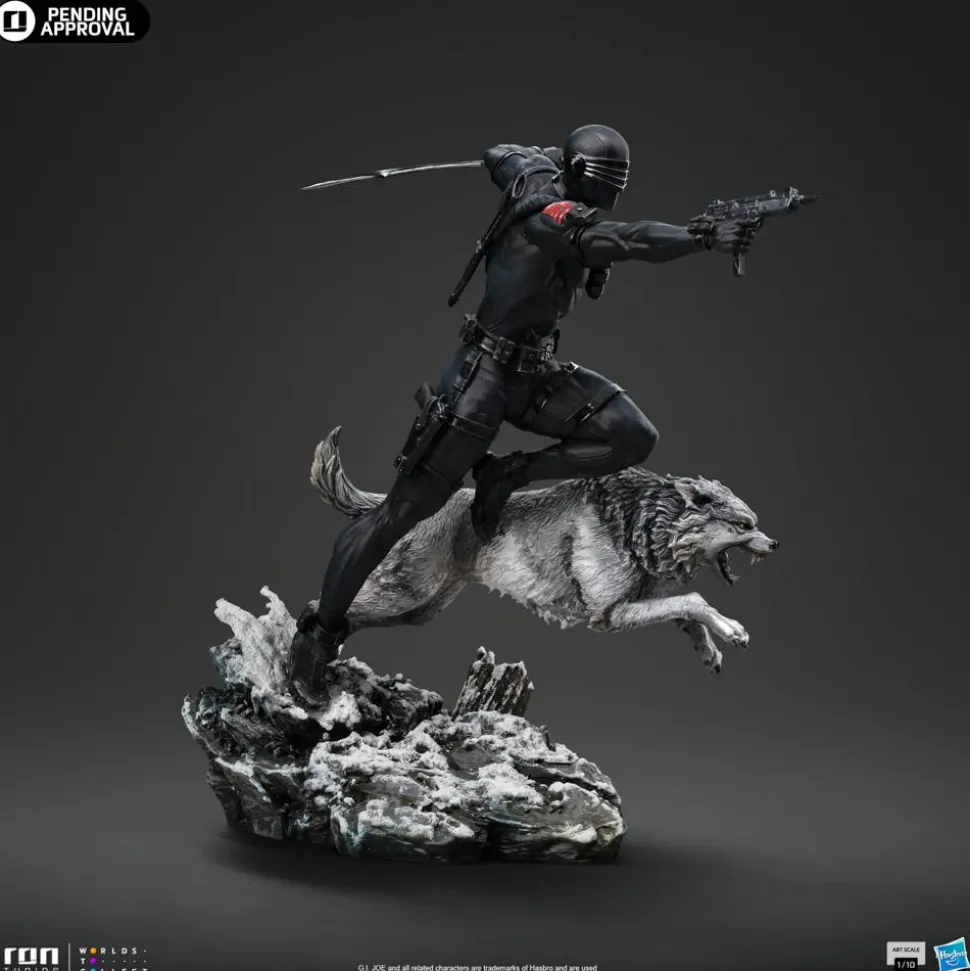 G.I. Joe - Snake Eyes 1/10th Scale Statue