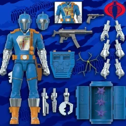 G.I. Joe - Snakelings ReAction & Cobra B.A.T. Ultimates! Action Figure Bundle (2022 SDCC Exclusive) (Set of 2)
