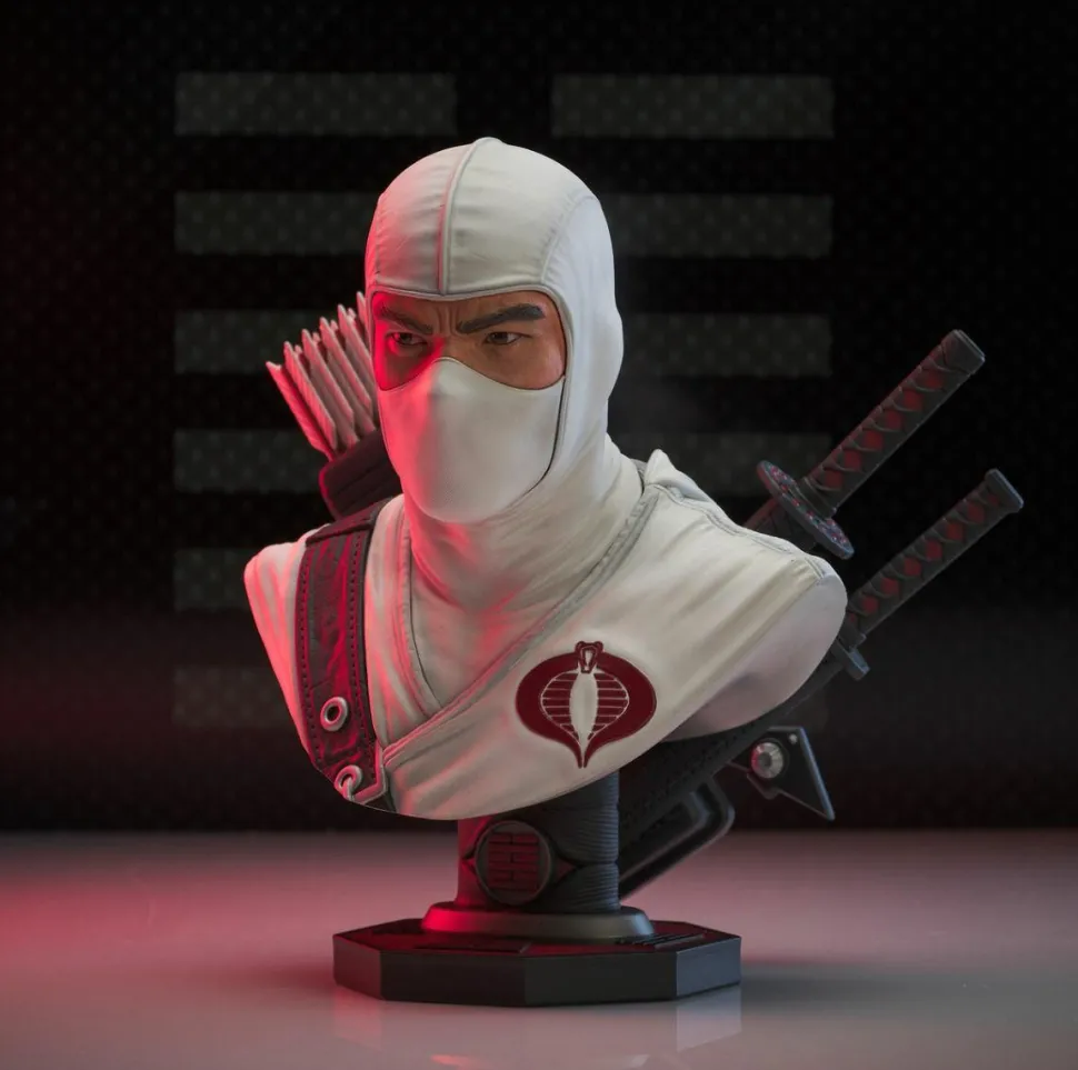 G.I. Joe - Storm Shadow Legends in 3D 1/2 Scale Bust