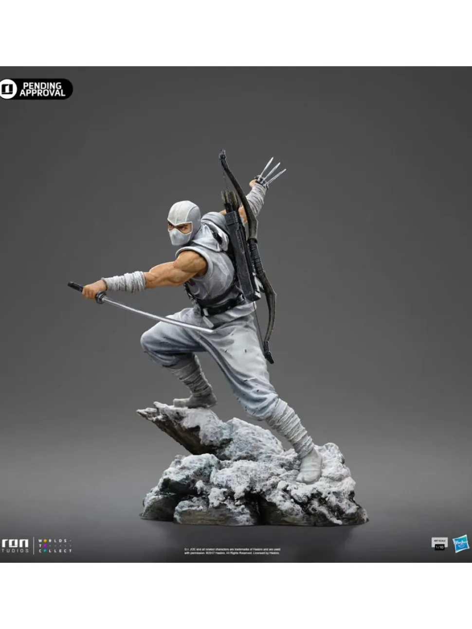G.I. Joe - Storm Shadow 1/10th Scale Statue