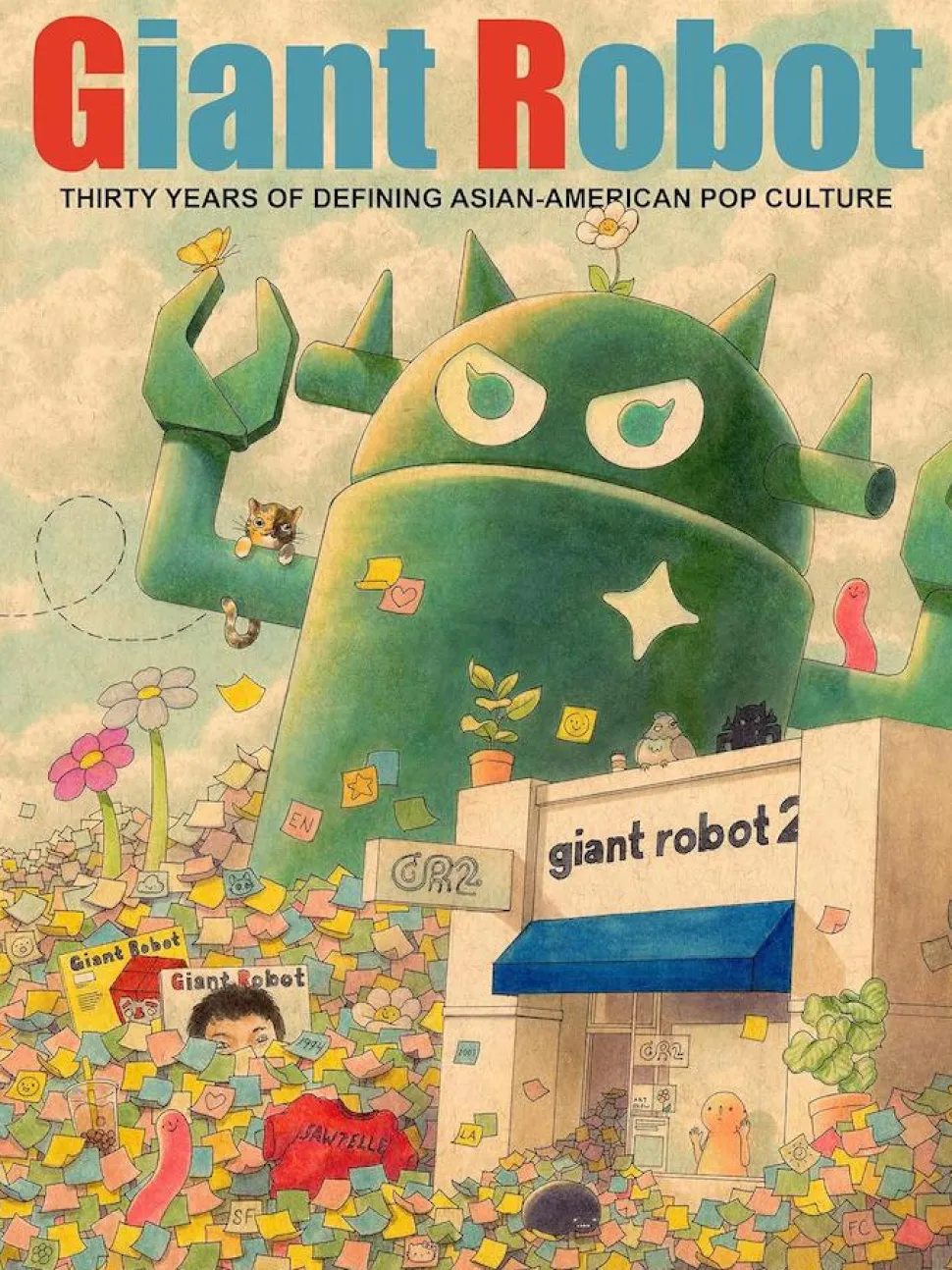 Giant Robot - Thirty Years of Defining Asian American Pop Culture Hardcover Book
