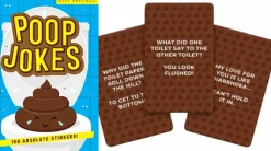 Gift Republic - Poop Jokes: 100 Absolute Stinkers! Card Deck