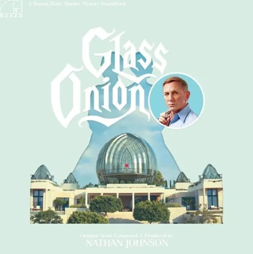 Glass Onion: A Knives Out Mystery - Original Motion Picture Soundtrack by Nathan Johnson 2xLP Vinyl Record (Crystal Clear Vinyl)
