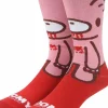 Gloomy Bear - Gloomy Bear Animigos 360 Character Men's Crew Socks (Shoe Size 8-12)