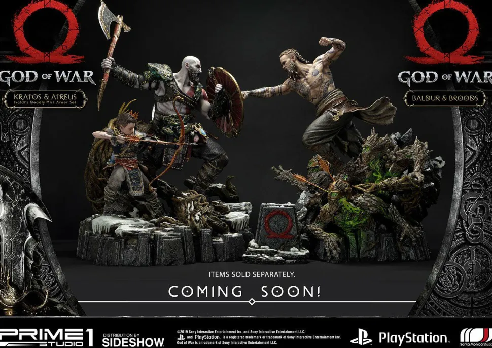 God of War - Baldur & Broods 1/4 Scale Statue