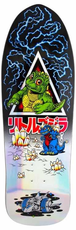 Godzilla - Godzilla x Santa Cruz Godzilla Jr. Natas 9.89" Skateboard Deck (Deck Only)