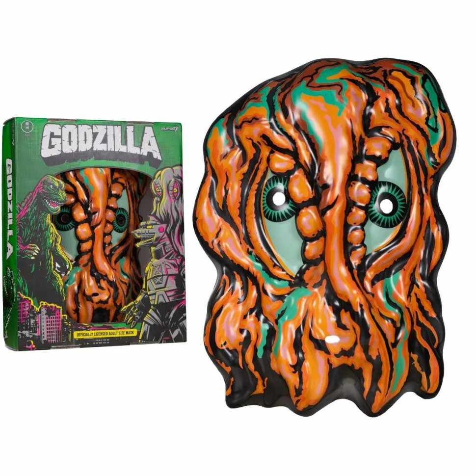 Godzilla - Hedorah (Orange) Toho Retro Vacuform Mask