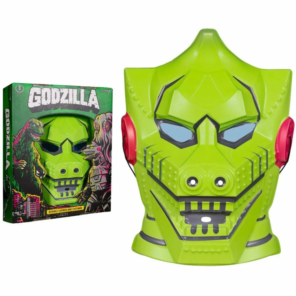 Godzilla - Mechagodzilla Glow in the Dark Toho Retro Vacuform Mask