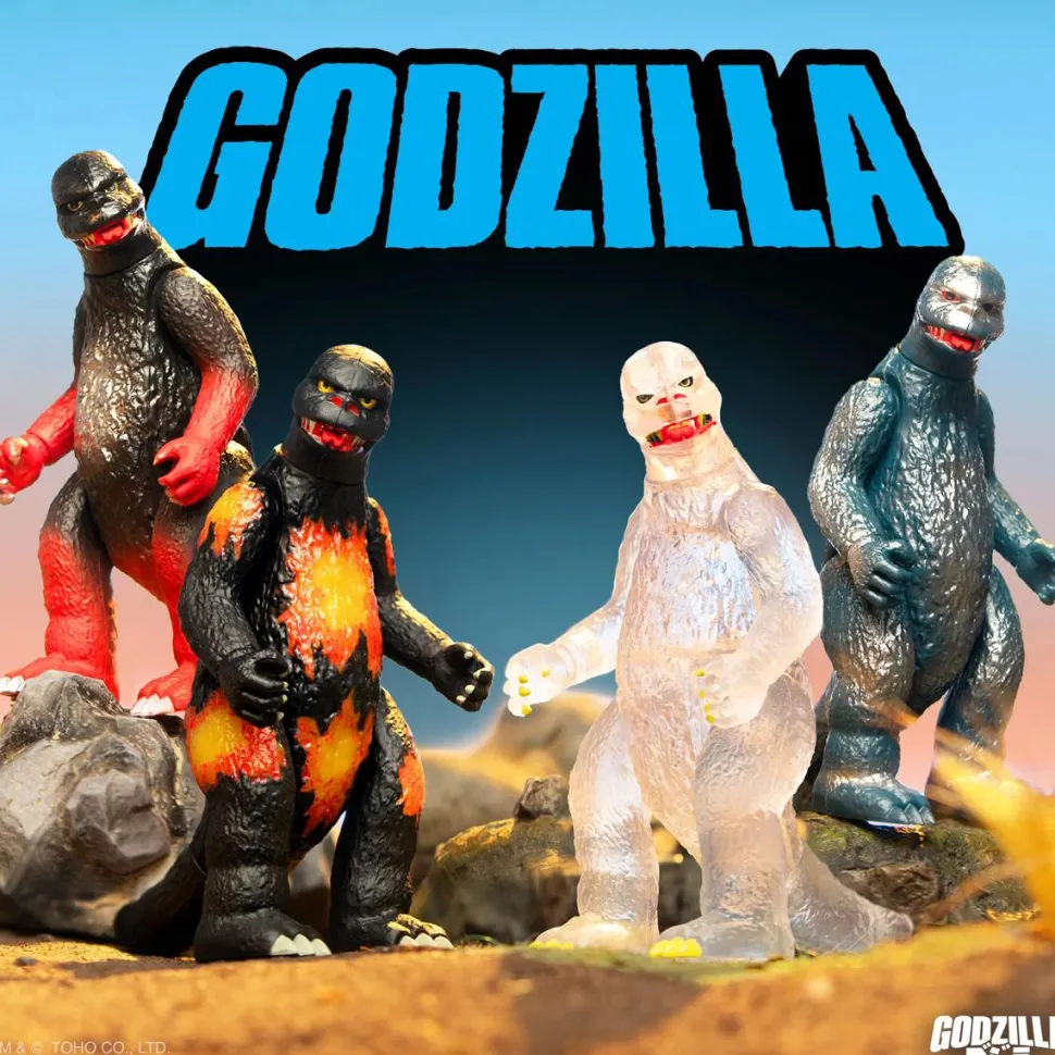 Godzilla - Toho Shogun Figures Series 2 Blind Box ReAction 3.75" Action Figure (Display of 12)