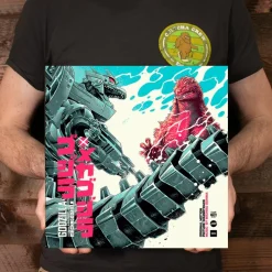 Godzilla Against Mechagodzilla (2002) - Original Motion Picture Soundtrack by Michiru Oshima 2xLP Vinyl Record (Eco Coloured Vinyl)