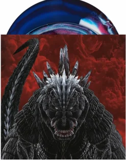 Godzilla Singular Point - Original Soundtrack from the Netflix Anime Series by Kan Sawada! 2xLP Vinyl Record (“Jet Jaguar" Swirl Colored Vinyl)