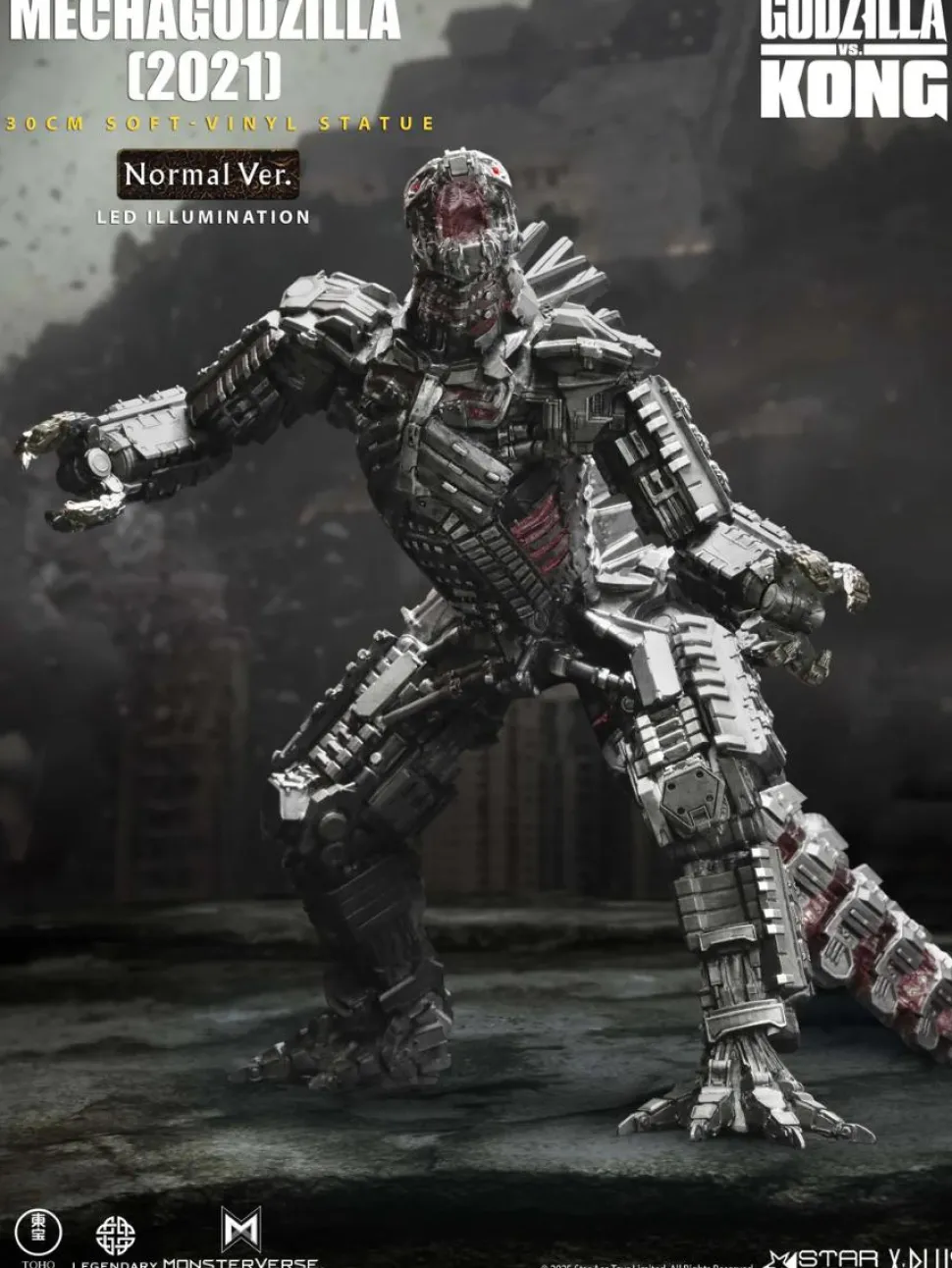 Godzilla vs. Kong (2021) - Mechagodzilla (Normal Version) Soft Vinyl 12" Statue
