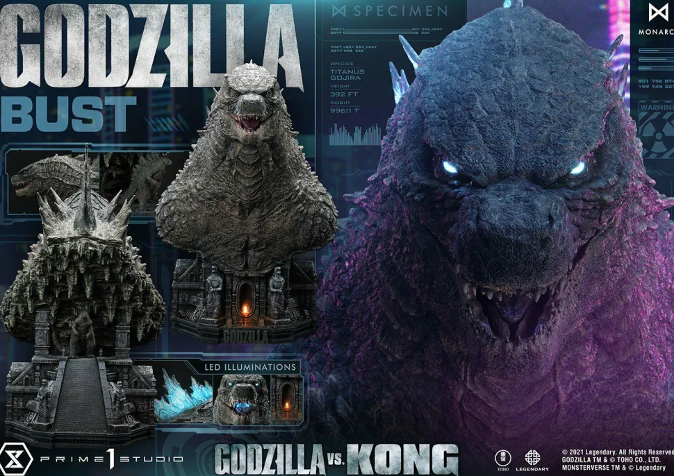 Godzilla vs Kong - Godzilla 30” Bust