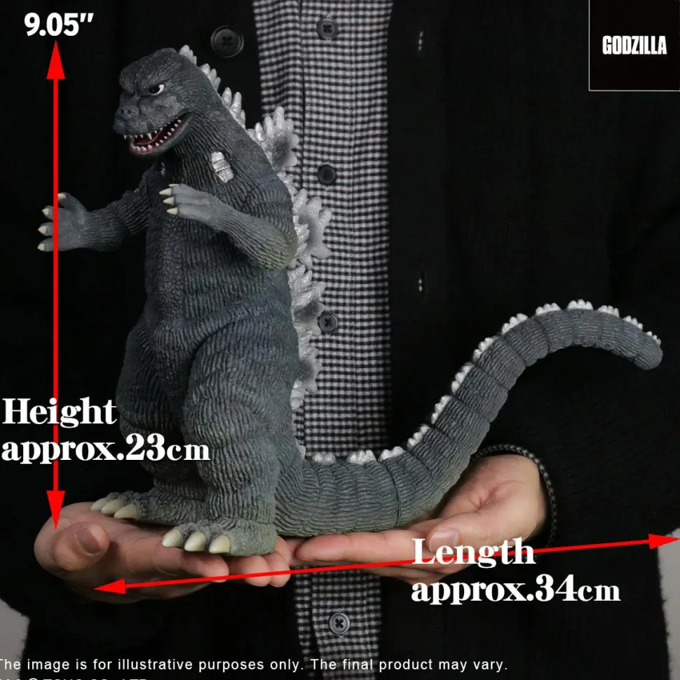 Godzilla vs. Mechagodzilla - Fake Godzilla Toho Daikaiju Series 9" PVC Statue
