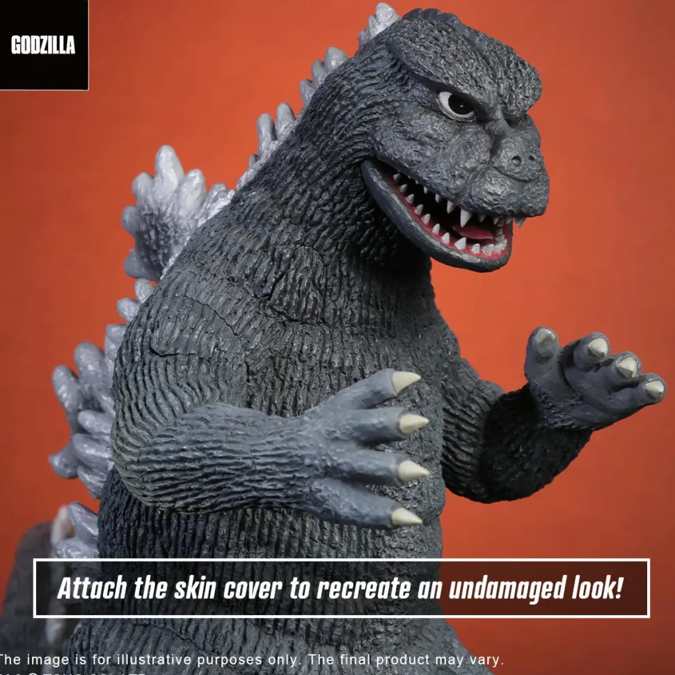 Godzilla vs. Mechagodzilla - Fake Godzilla Toho Daikaiju Series 9" PVC Statue