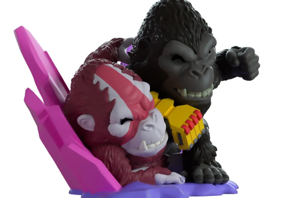 Godzilla x Kong: The New Empire - Kong vs. Skar King 3.5" Vinyl Figure 2-Pack