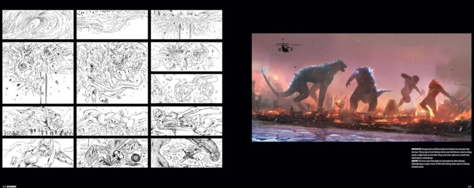 Godzilla x Kong: The New Empire - The Art of Godzilla x Kong: The New Empire Hardcover Book
