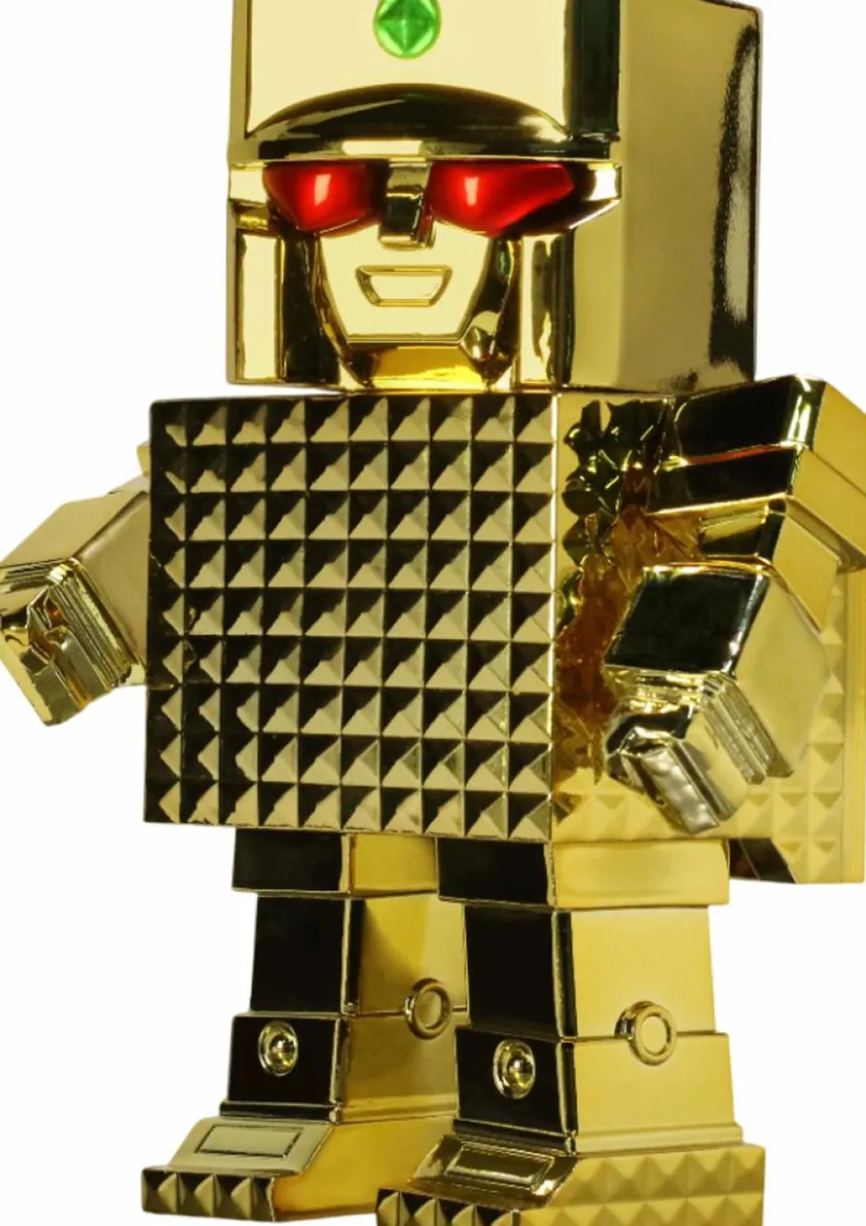 Golden Warrior Gold Lightan (1981) - Gold Lightan Art Sofubi 5.5" Vinyl Figure
