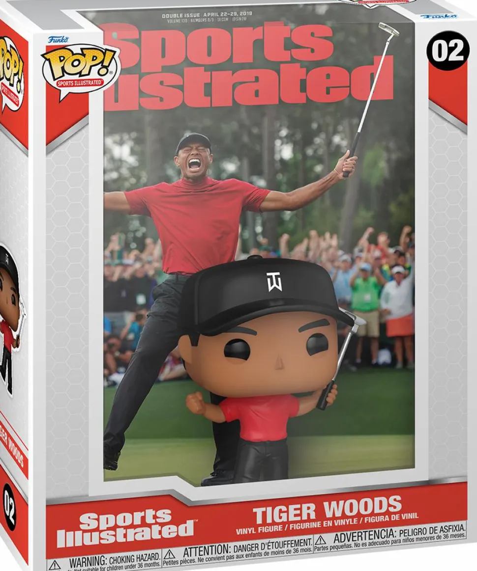 Golf - Tiger Woods Sports Illustrated Magazine Pop! Covers Vinyl Figure