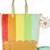 Good Luck Trolls - Classic Plush Glitter 17" Faux Leather Convertible Tote Bag with Coin Purse