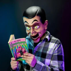 Goosebumps - Slappy the Dummy Adult Vinyl Mask (One Size Fits Most)