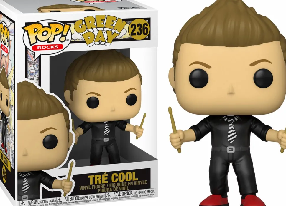 Green Day - Tré Cool Pop! Vinyl Figure