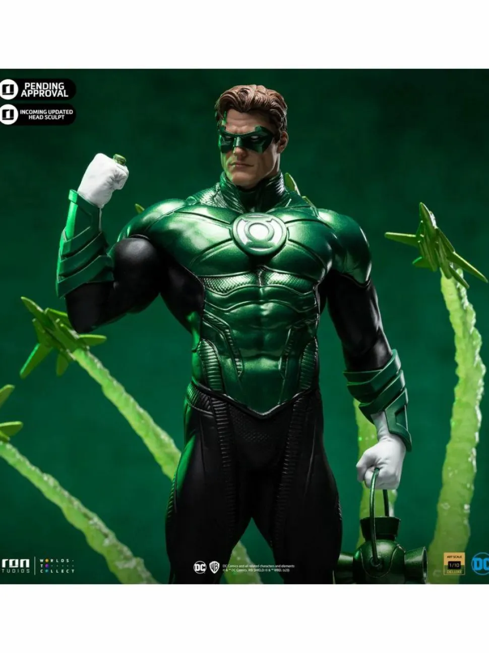 Green Lantern - Green Lantern Unleashed Deluxe 1/10th Scale Statue