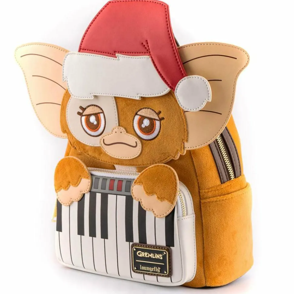 Gremlins - Holiday Gizmo Cosplay 10” Faux Leather Mini Backpack