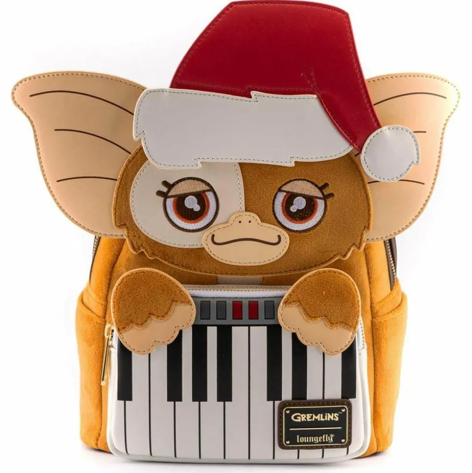 Gremlins - Holiday Gizmo Cosplay 10” Faux Leather Mini Backpack