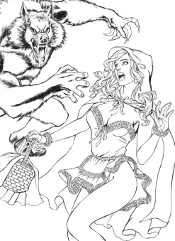 Grimm Fairy Tales - Adult Colouring Book Volume 02 Paperback