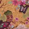Guardians of the Galaxy - Floral Groot 4" Faux Leather Zip-Around Wallet