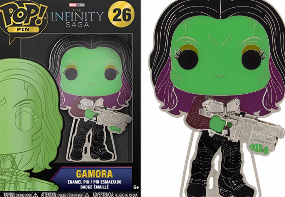 Guardians of the Galaxy - Gamora Pop! Enamel Pin