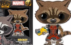 Guardians of the Galaxy - Rocket Raccoon 4” Pop! Enamel Pin