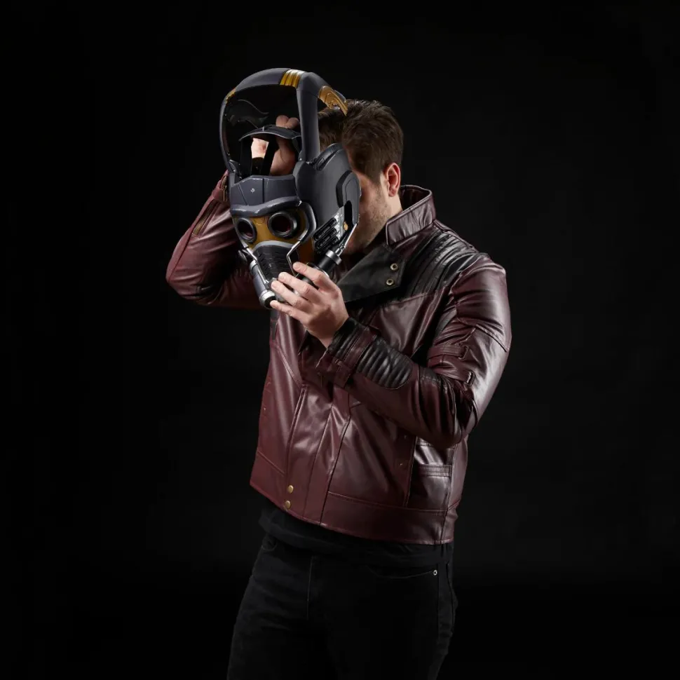 Guardians of the Galaxy Vol. 3 - Star-Lord Electronic Helmet Marvel Legends 1:1 Scale Life-Size Prop Replica