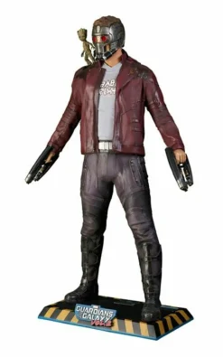 Guardians of the Galaxy Vol. 2 - Star-Lord with Baby Groot 1:1 Scale Life-Size Statue