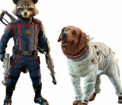Guardians of the Galaxy: Vol. 3 - Rocket & Cosmo 1/6th Scale Hot Toys Action Figure (Set of 2)