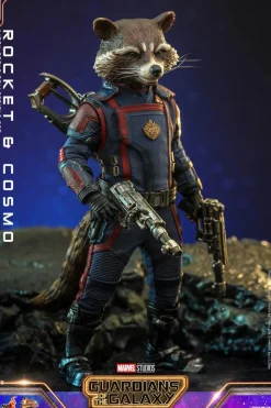 Guardians of the Galaxy: Vol. 3 - Rocket & Cosmo 1/6th Scale Hot Toys Action Figure (Set of 2)