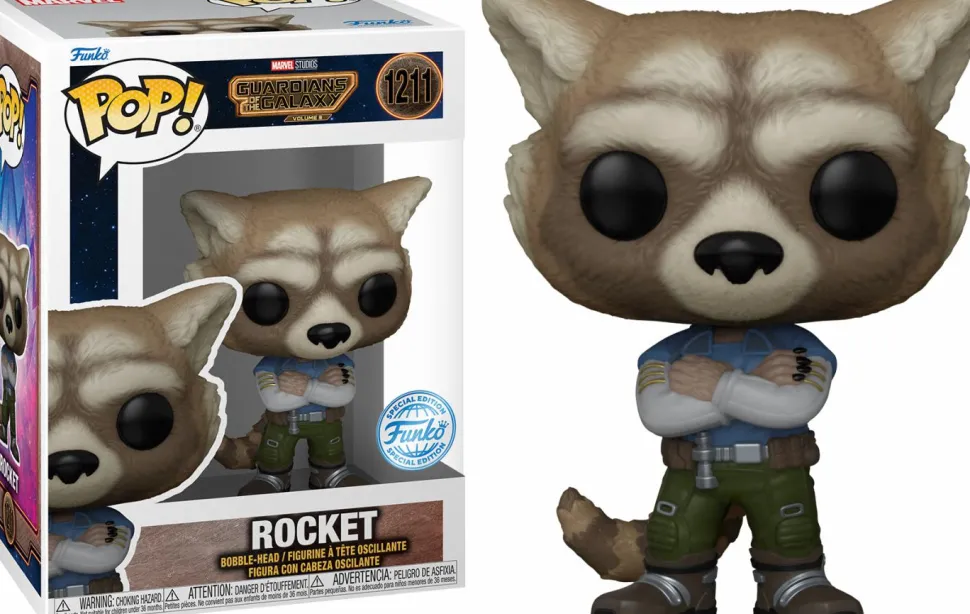 Guardians of the Galaxy Vol. 3 - Rocket (Casual Outfit) Pop! Vinyl Figure