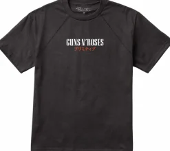 Guns N' Roses - Guns N' Roses x Primitive Raglan Robo Black T-Shirt