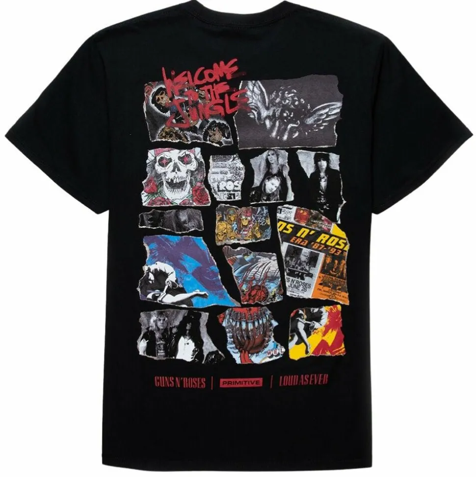 Guns N' Roses - Guns N' Roses x Primitive Sunset Black T-Shirt