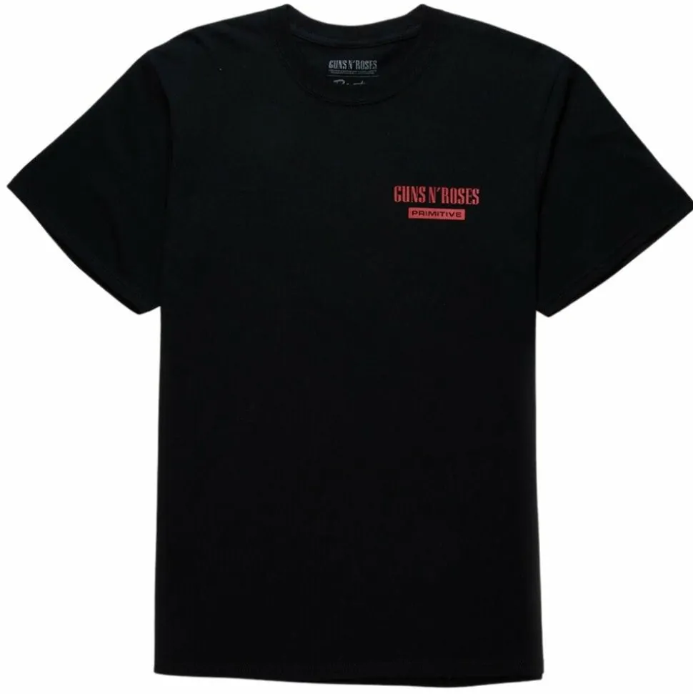 Guns N' Roses - Guns N' Roses x Primitive Sunset Black T-Shirt