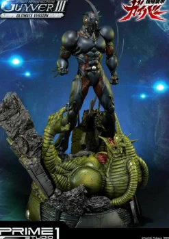 Guyver: The Bioboosted Armor - Guyver III Ultimate 1/4 Scale Statue and Bust (Set of 2)