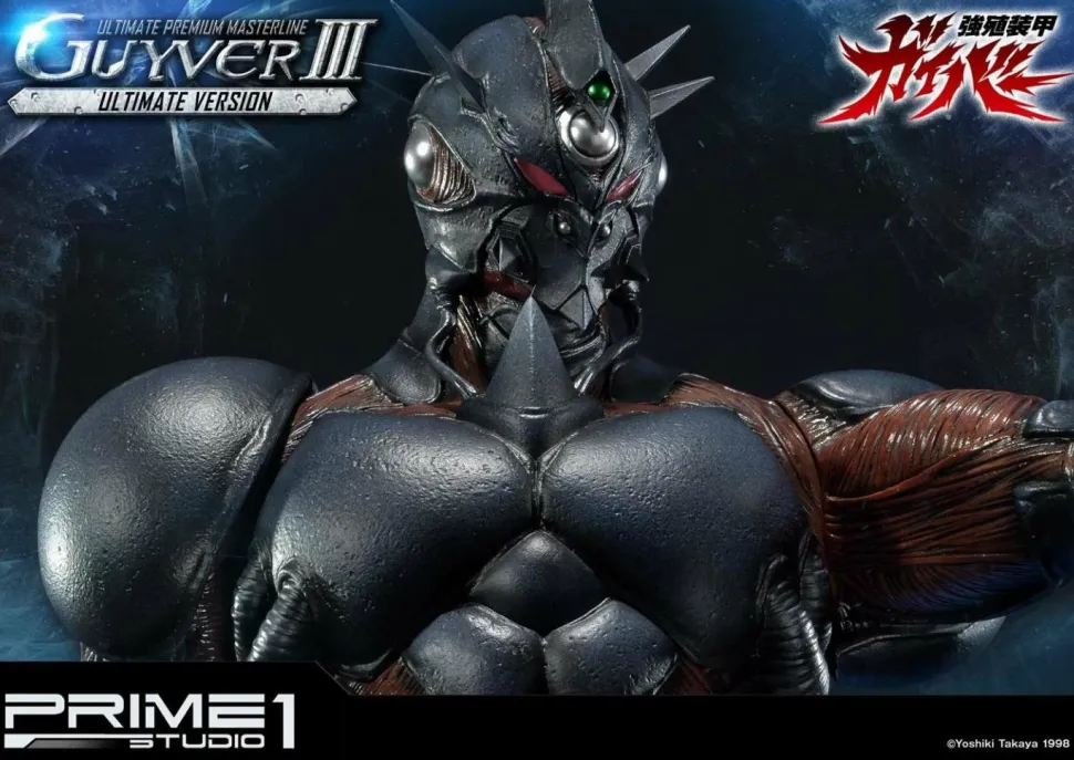 Guyver: The Bioboosted Armor - Guyver III Ultimate 1/4 Scale Statue and Bust (Set of 2)